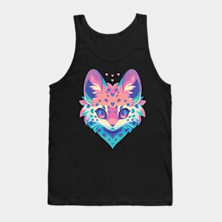 Kawaii Cute Wildcat Series - 006 Tank Top